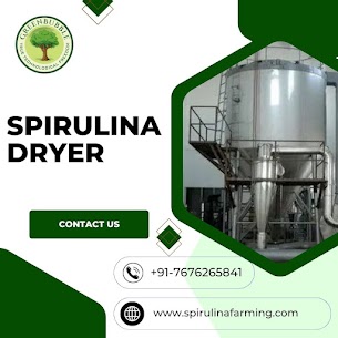 Spirulina Dryer Machine | Spirulina Cultivation