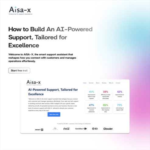 Aisa-X | AI Powered Chat Bot Assistant