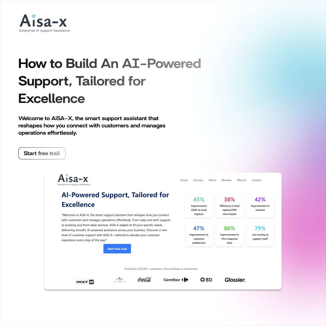 Aisa-X | AI Powered Chat Bot Assistant