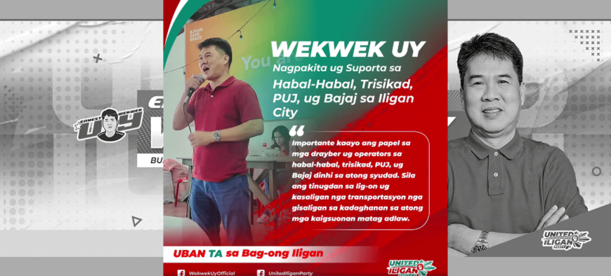 Wekwek Uy’s Continued Commitment to the Transportation