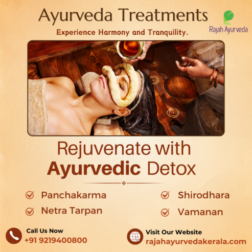 Experience the Best of Ayurvedic treatments in Kerala,