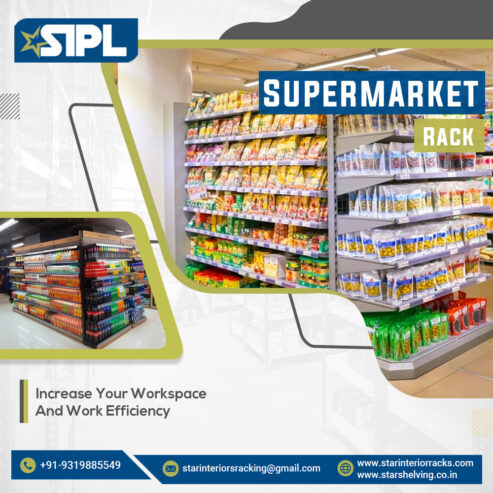 Enhance Store Layout with Quality Supermarket Racks