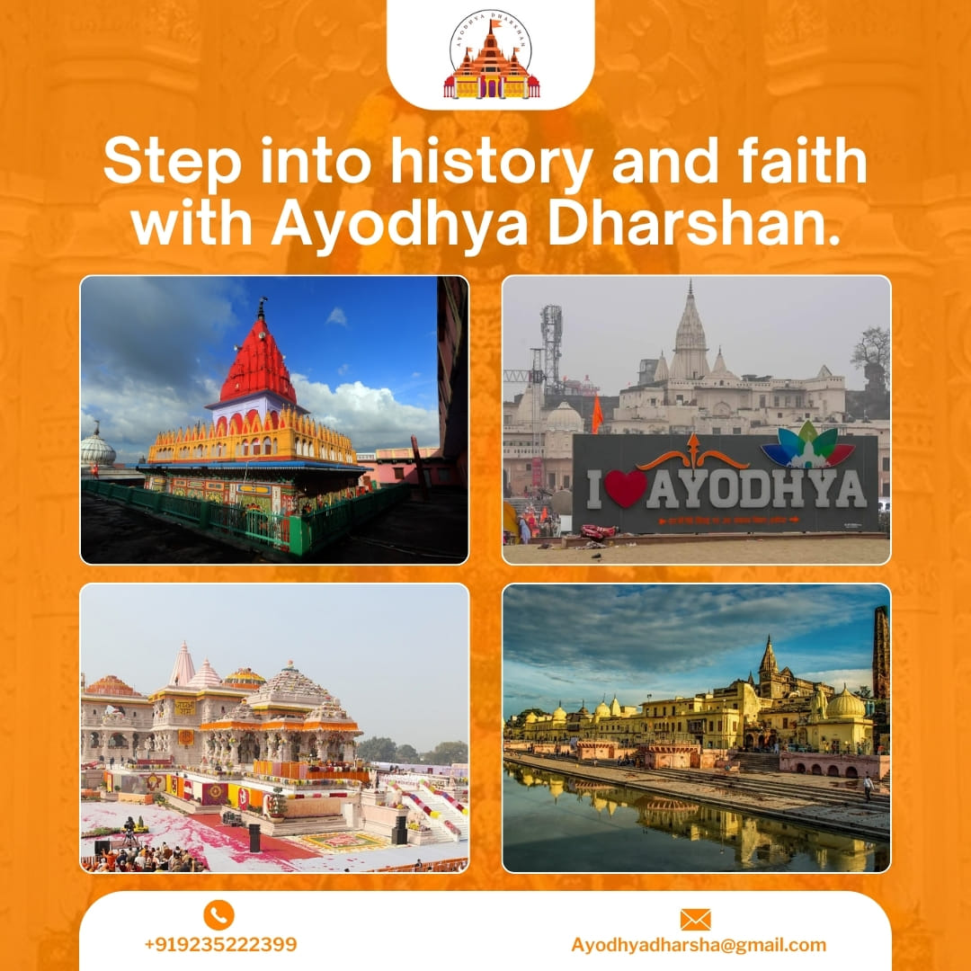 Explore Ayodhya Dharshan: One-Day & 2D/1N Trips from L