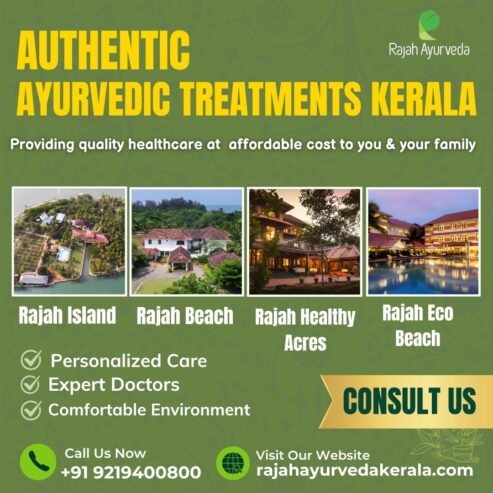 Experience the Best of Ayurvedic treatments in Kerala,