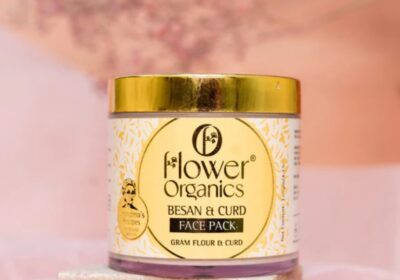 Flower-Besan-Curd-Face-Pack