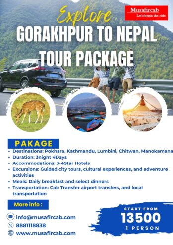 Gorakhpur to Nepal Tour Package