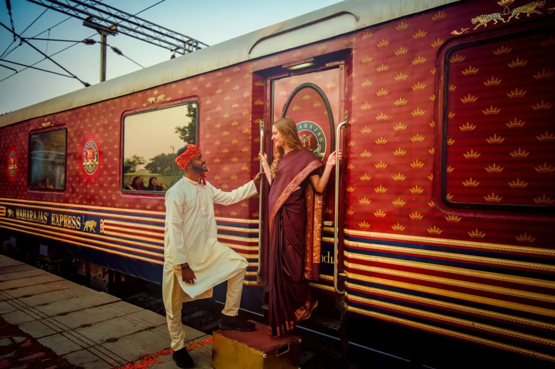Experience Royalty on the Maharaja Express Train – Lux