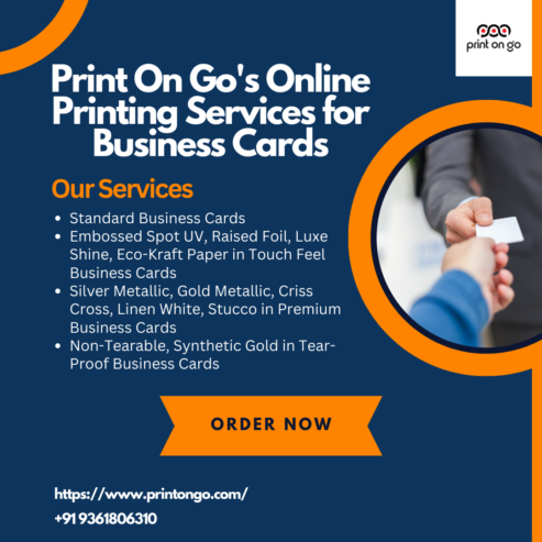 Print On Go’s Online Printing Services