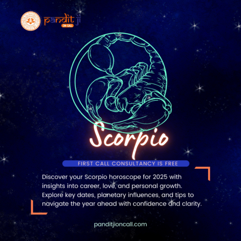 Scorpio Horoscope 2025: Love, Career & Health Predicti