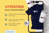 Custom Embroidered T-Shirts – Premium Quality by Mibpr