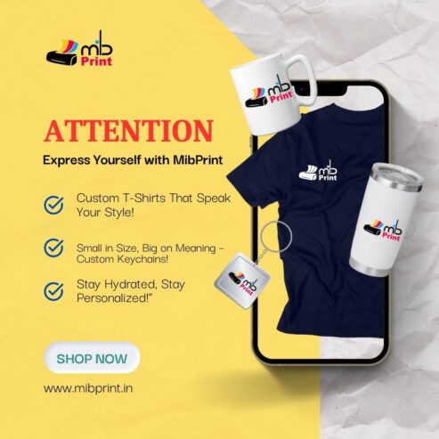 Custom Embroidered T-Shirts – Premium Quality by Mibpr