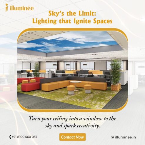 Transform Your Office with illumineé’s Creative Light