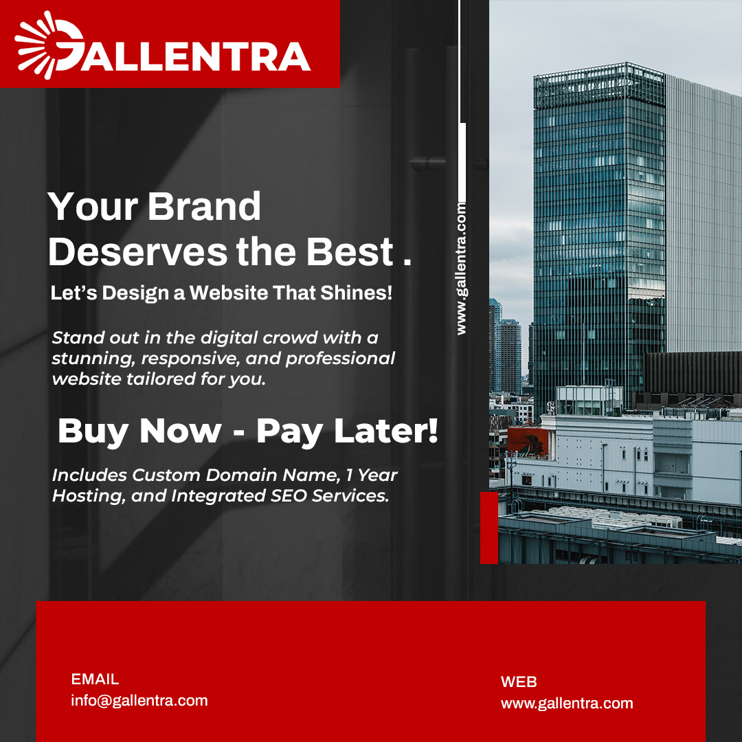 Build Your Website With Gallentra