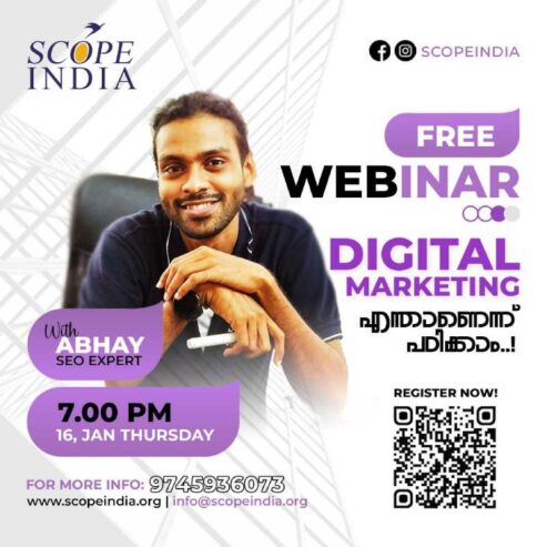 Digital Marketing : Free Webinar for Student