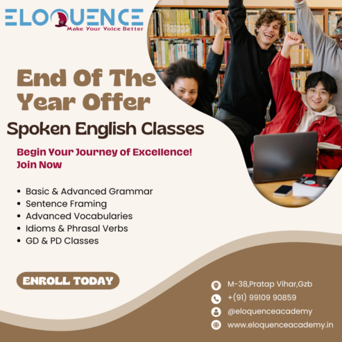 Best English Spoken Classes In Ghaziabad