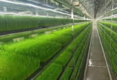 Hydroponic Fodder System for Livestock Feeding