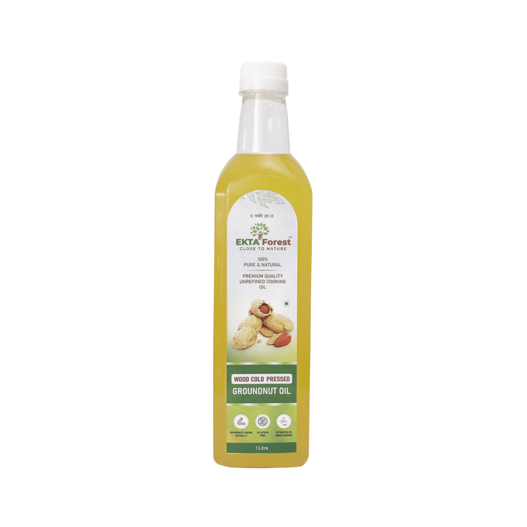 Buy Wood Cold Pressed Groundnut Oil Online – Pure & He