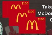 Get a $100 McDonald’s Gift Card!