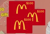 Get a $100 McDonald’s Gift Card!