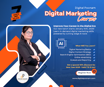 Digital Poonam- Digital Marketing Course In Delhi