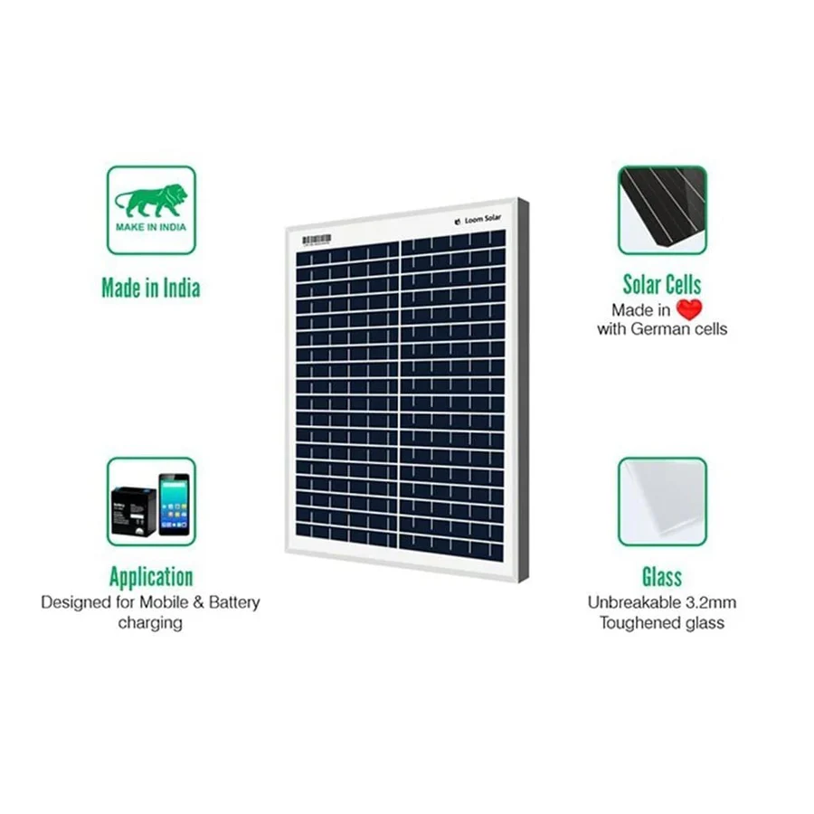Buy 40 Watt Solar Panel for Home Online at best prices