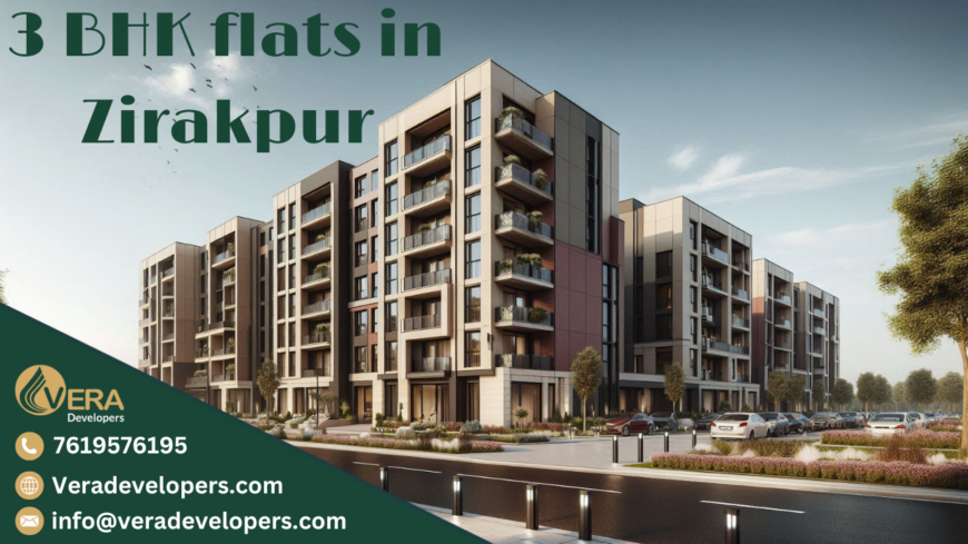 3 BHK flats in Zirakpur