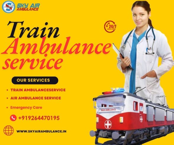 Sky Train Ambulance in Ranchi provides best transfer a