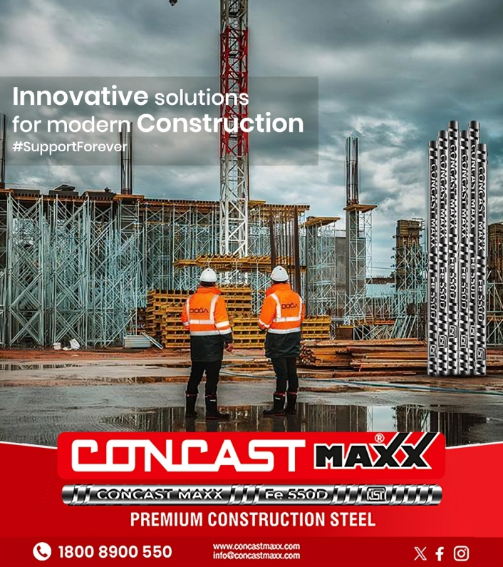 Best TMT Bar In Kolkta | Concast Maxx