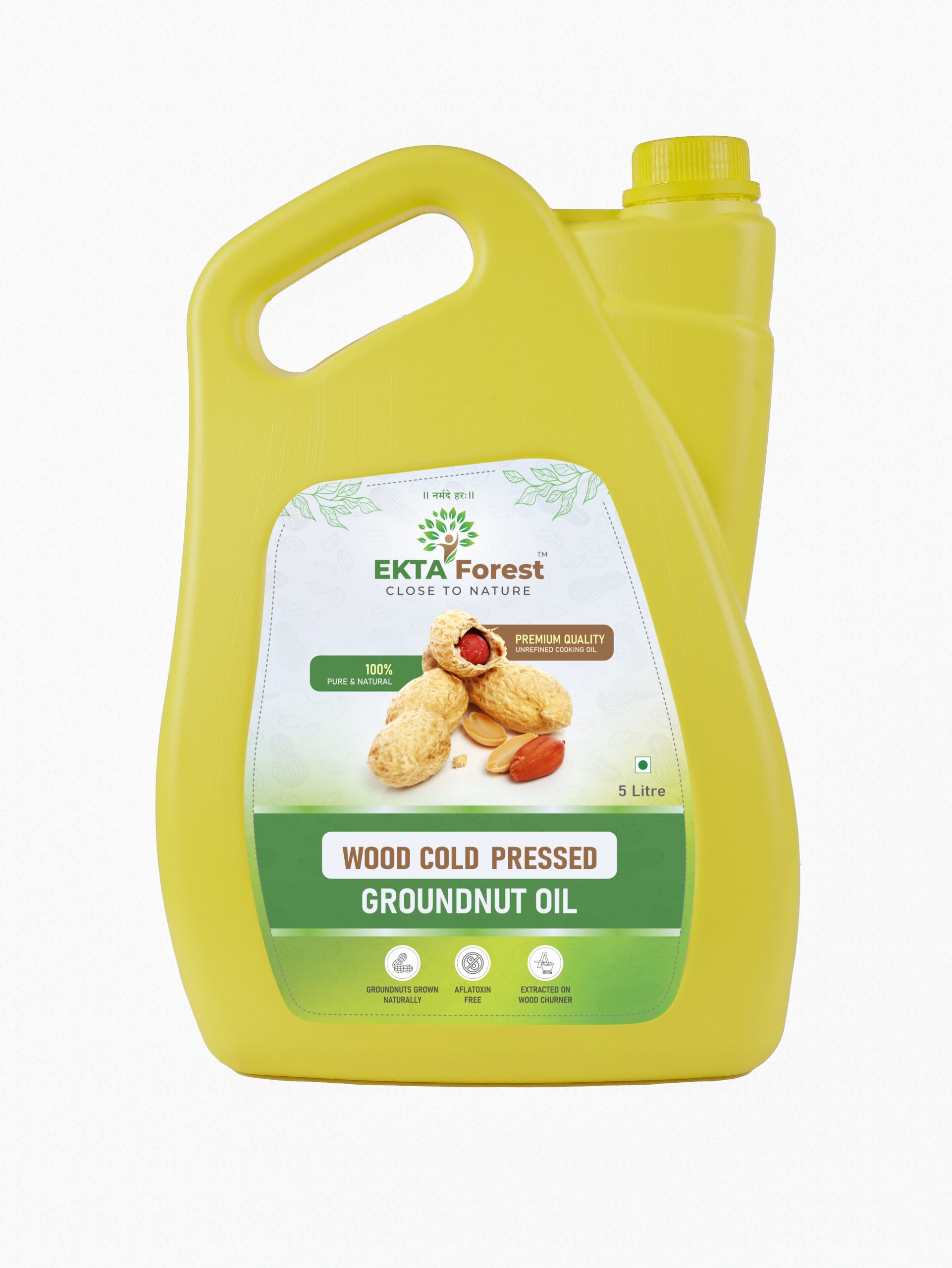 Buy Wood Cold Pressed Groundnut Oil Online – Pure & He