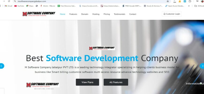 If you need? Software & website design delopment free