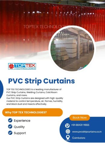 PVC Strip Curtains – TOP TEX TECHNOLOGIES