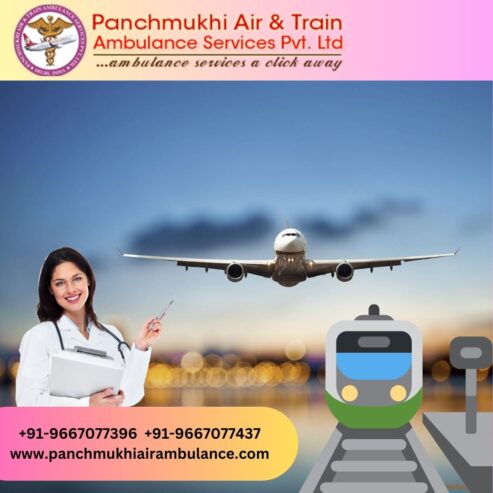 Use Air and Train Ambulance in Patna