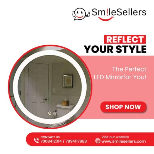 Led Glass Mirror | Smilesellers