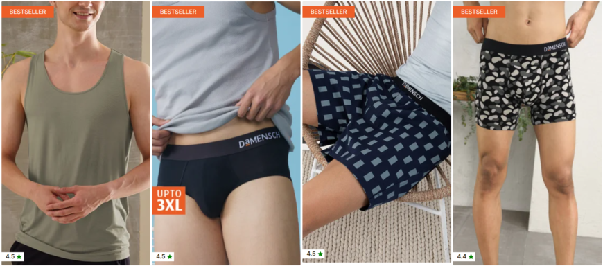 Discover Comfort & Style with DaMENSCH Men’s Briefs