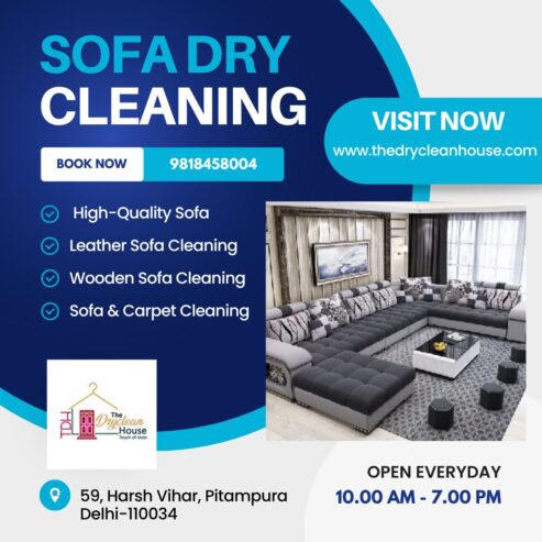 Trusted Sofa Cleaning Service in Pitampura