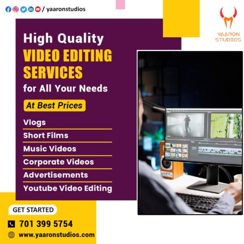 video editing studio in Hyderabad