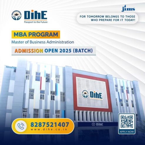 DIHE MBA 2025 – Unlock Your Future with the Best MBA P