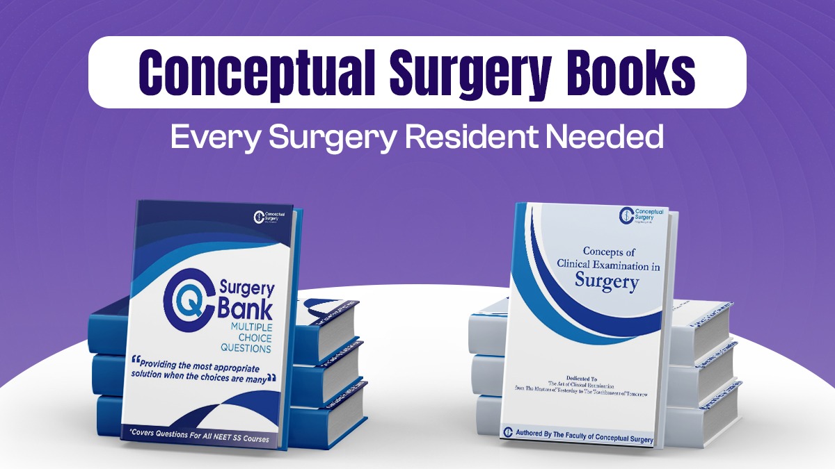 Conceptual Surgery Books: Every Surgery Resident Neede