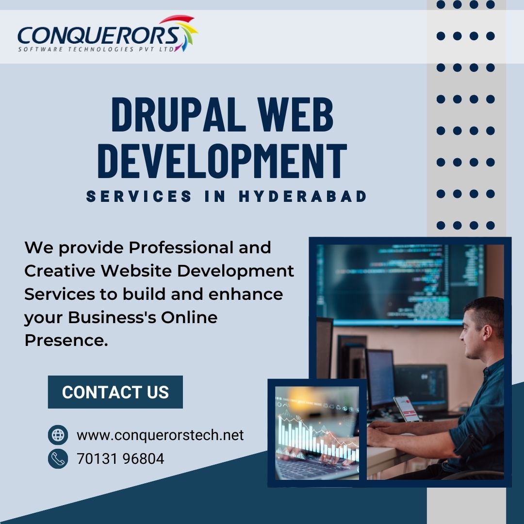 Drupal Web Development services in Hyderabad | +91 701
