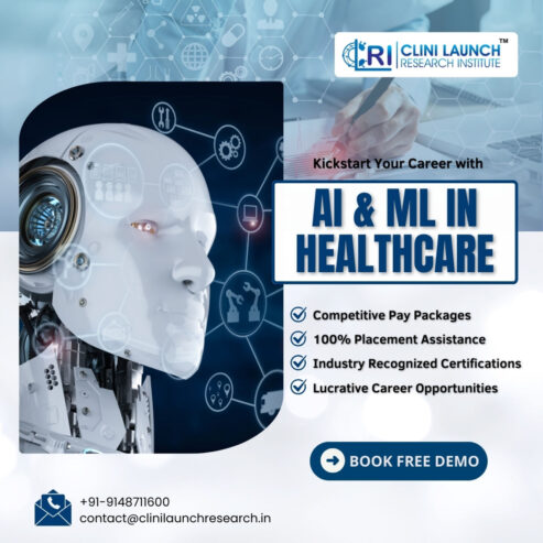 AI and ML in Healthcare Training in Institute in India