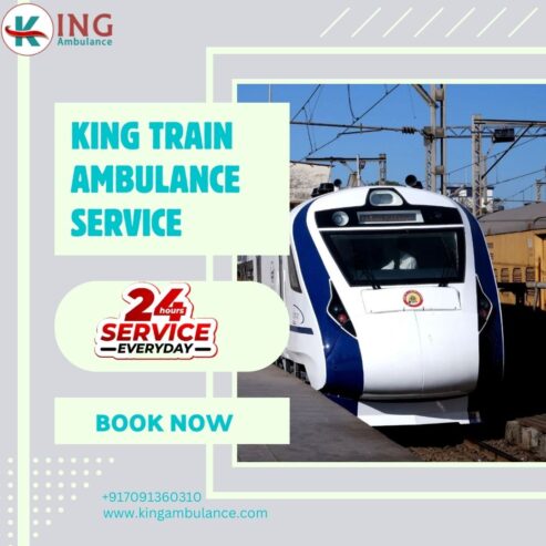 King Train Ambulance Service in Allahabad