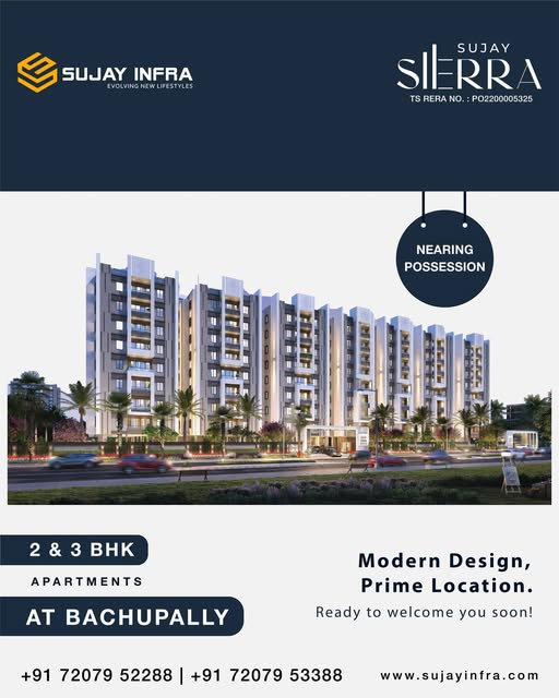 Best gated communities in bachupally | Sujay Infra