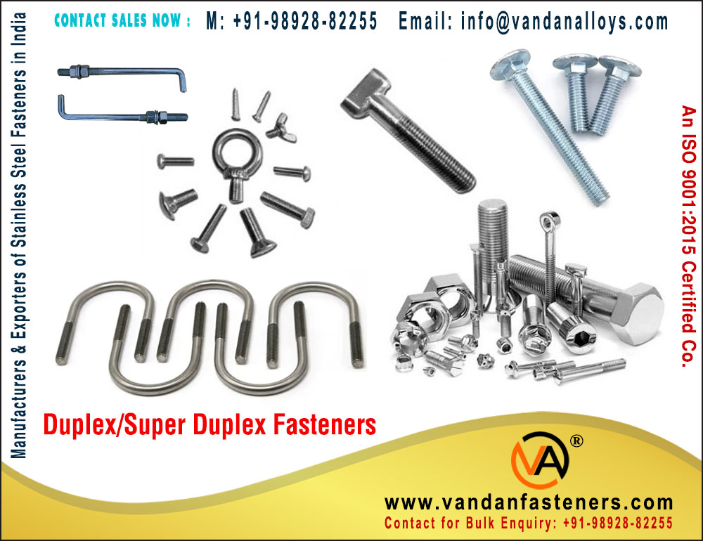 Stainless Steel Fasteners Hex Bolts