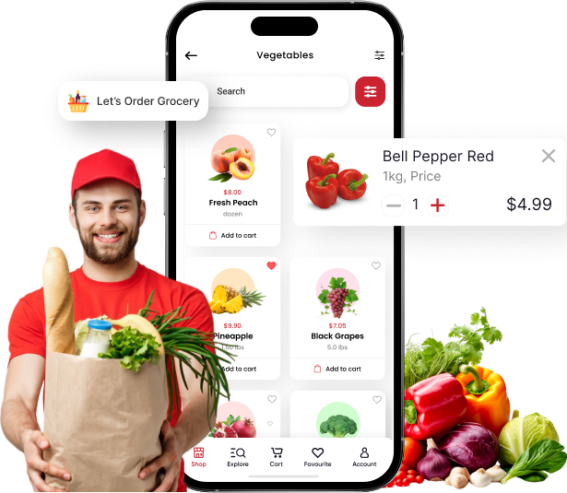 White Label Grocery Delivery App Development