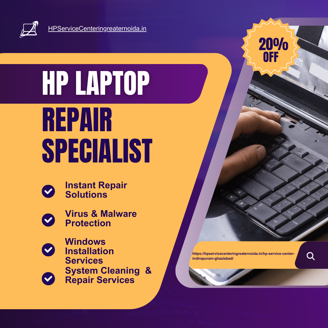 HP Laptop Service Center in Greater Noida