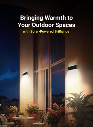 Outdoor Solar Light for Garden, Pathways & Patio Light