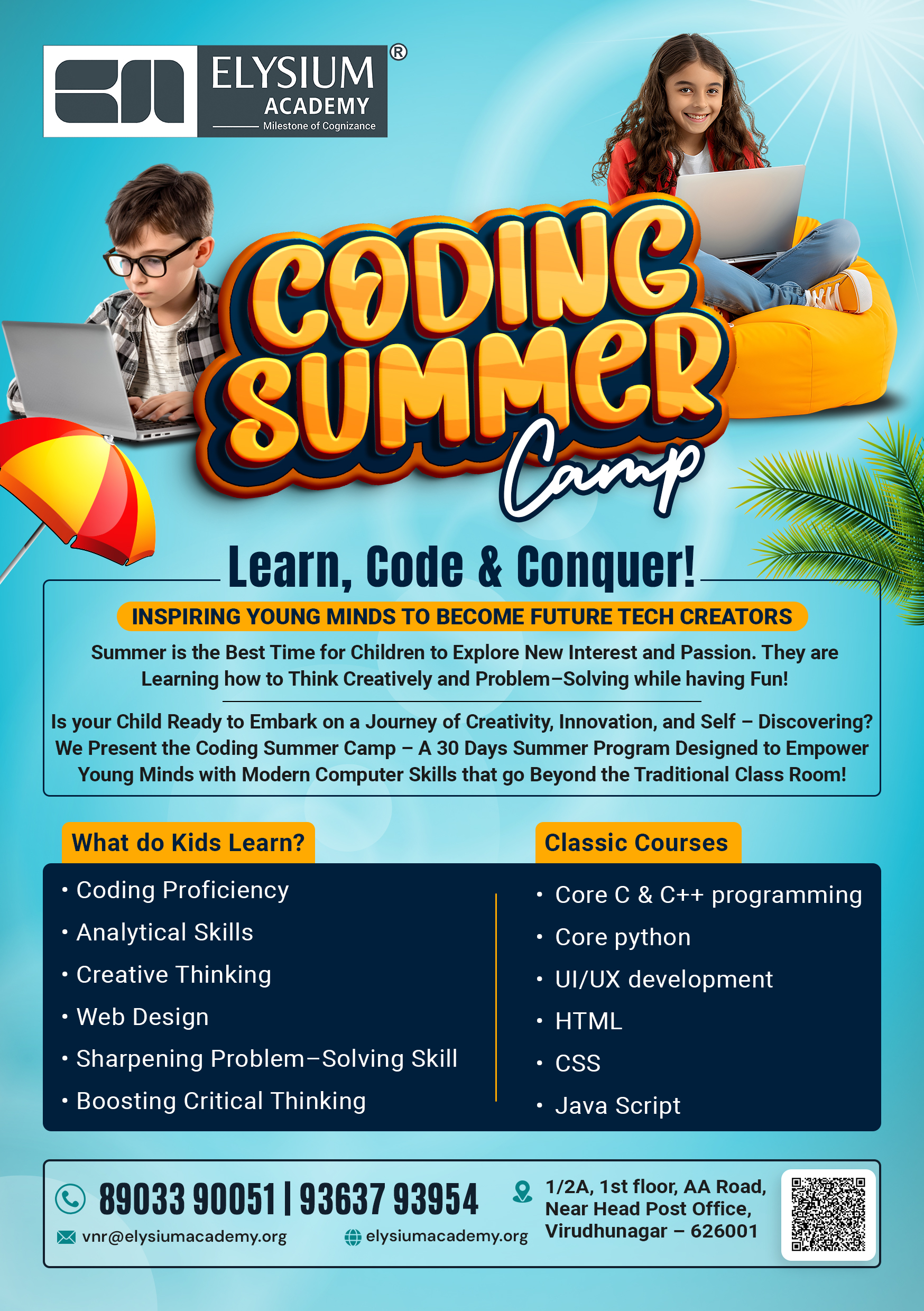 Elysium Academy Virudhunagar