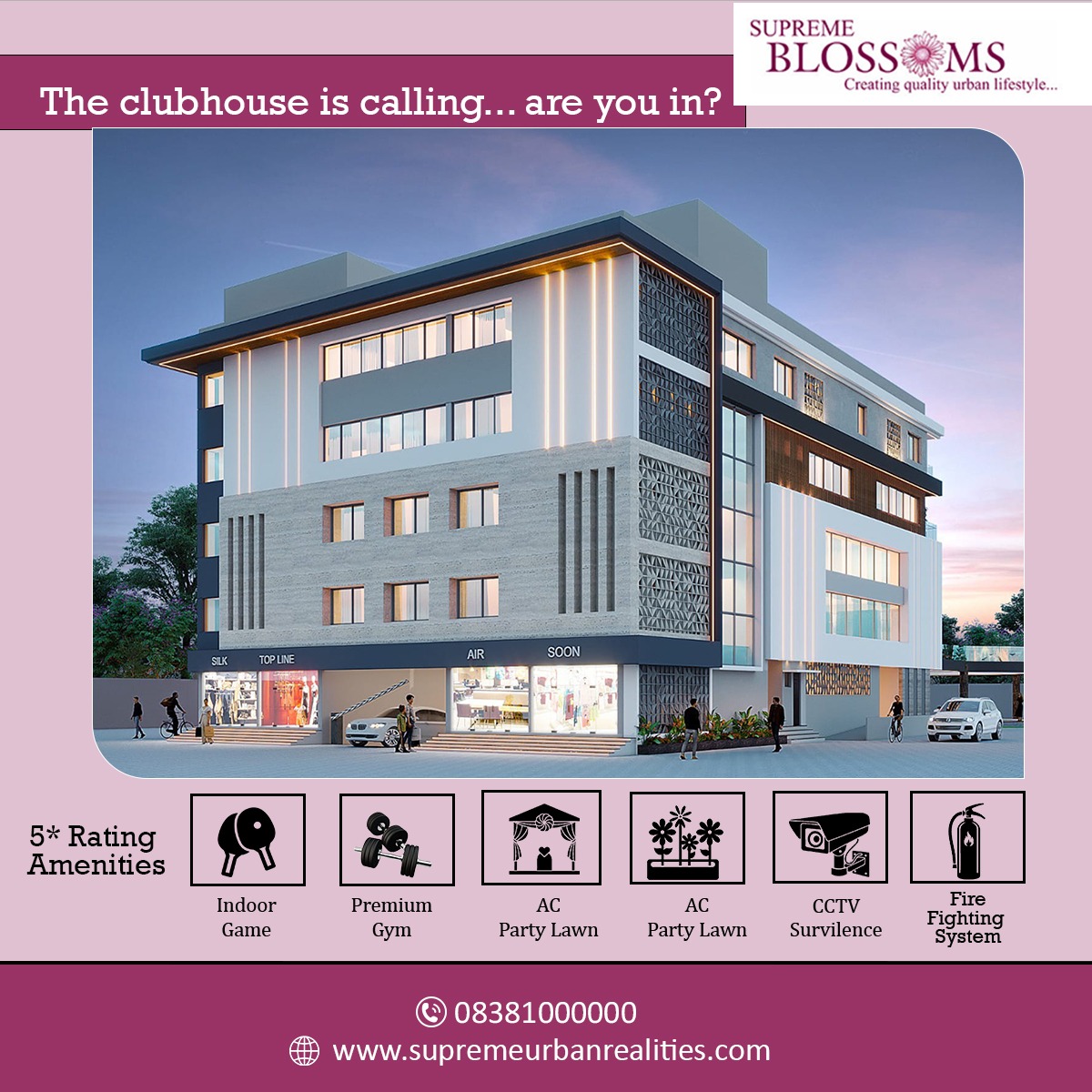 Ready-to-Move Flats in Nagpur – Supreme Blossoms, Kora