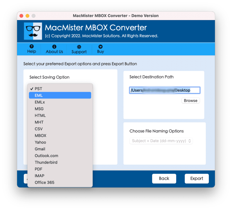 MacMister Mac MBOX Converter