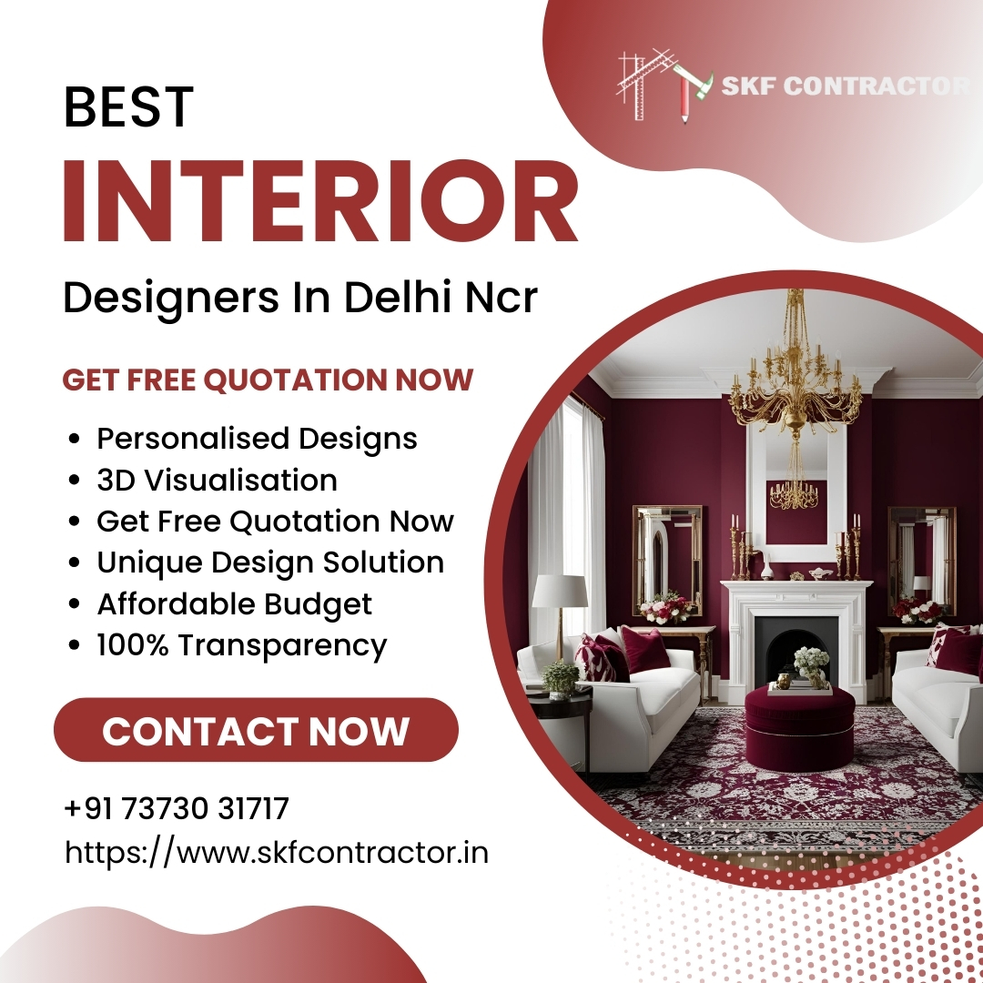 Top Best Interior Designers in Delhi NCR for Homes